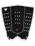 VEIA JJF PRO SQUASH TAIL SURFBOARD DECK PAD Black White | VEIA | Deck Pad - Northshore Newquay - Surf/Skate Shop