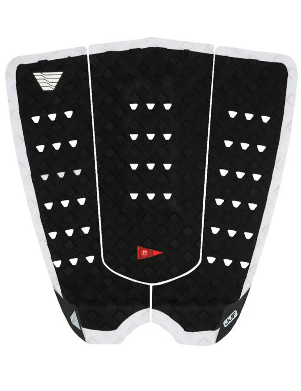 VEIA JJF PRO SQUASH TAIL SURFBOARD DECK PAD Black White | VEIA | Deck Pad - Northshore Newquay - Surf/Skate Shop