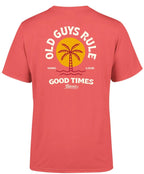 Old Guys Rule Good times Tshirt-Coral Silk | Old Guys Rule | T Shirt - Northshore Newquay - Surf/Skate