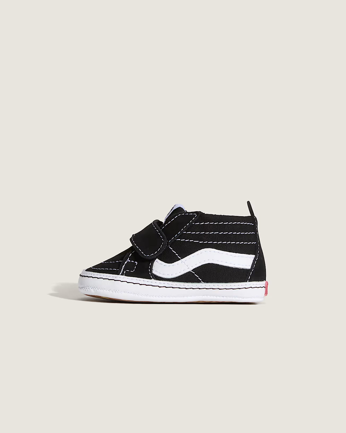 Vans Sk8-Hi Crib Shoes-Black/True White | Vans | - Northshore Newquay - Surf/Skate Shop