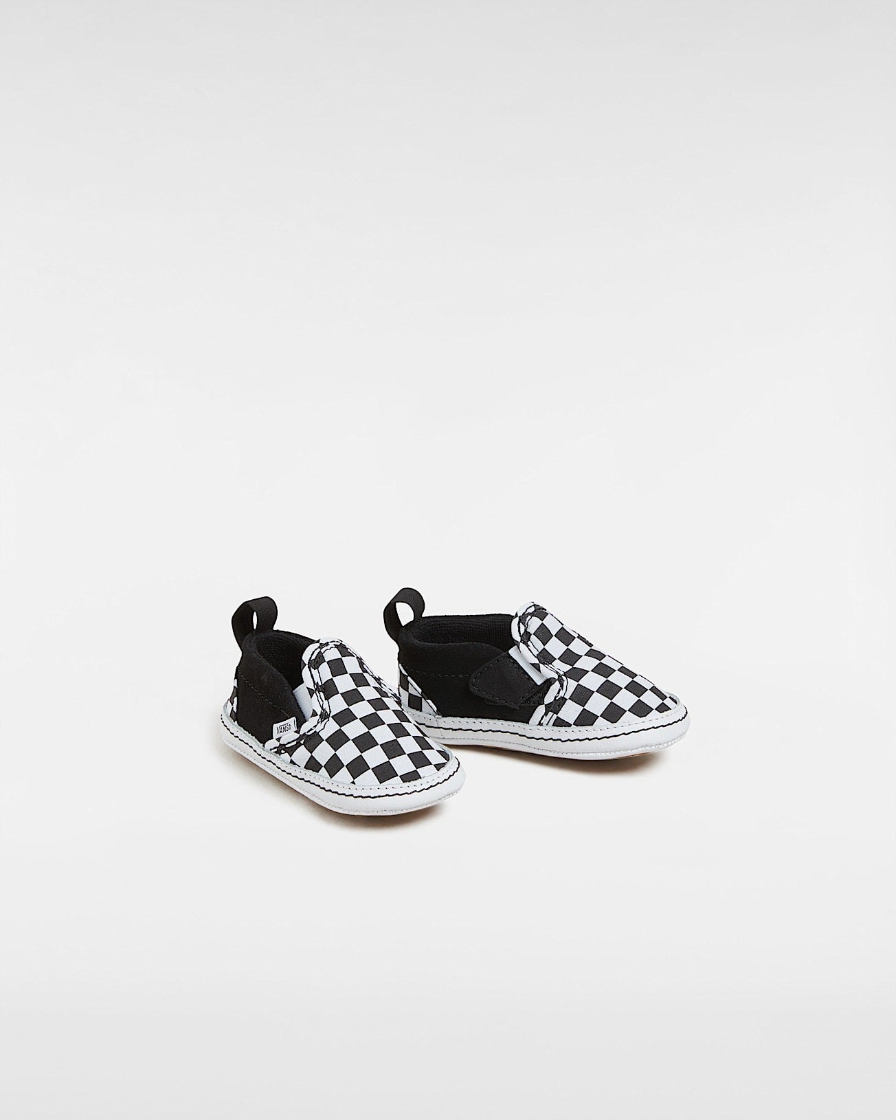 Vans Infant Slip-On Crib Shoes-Black/Checkerboard UK3.5 | Vans | Childrens Shoes