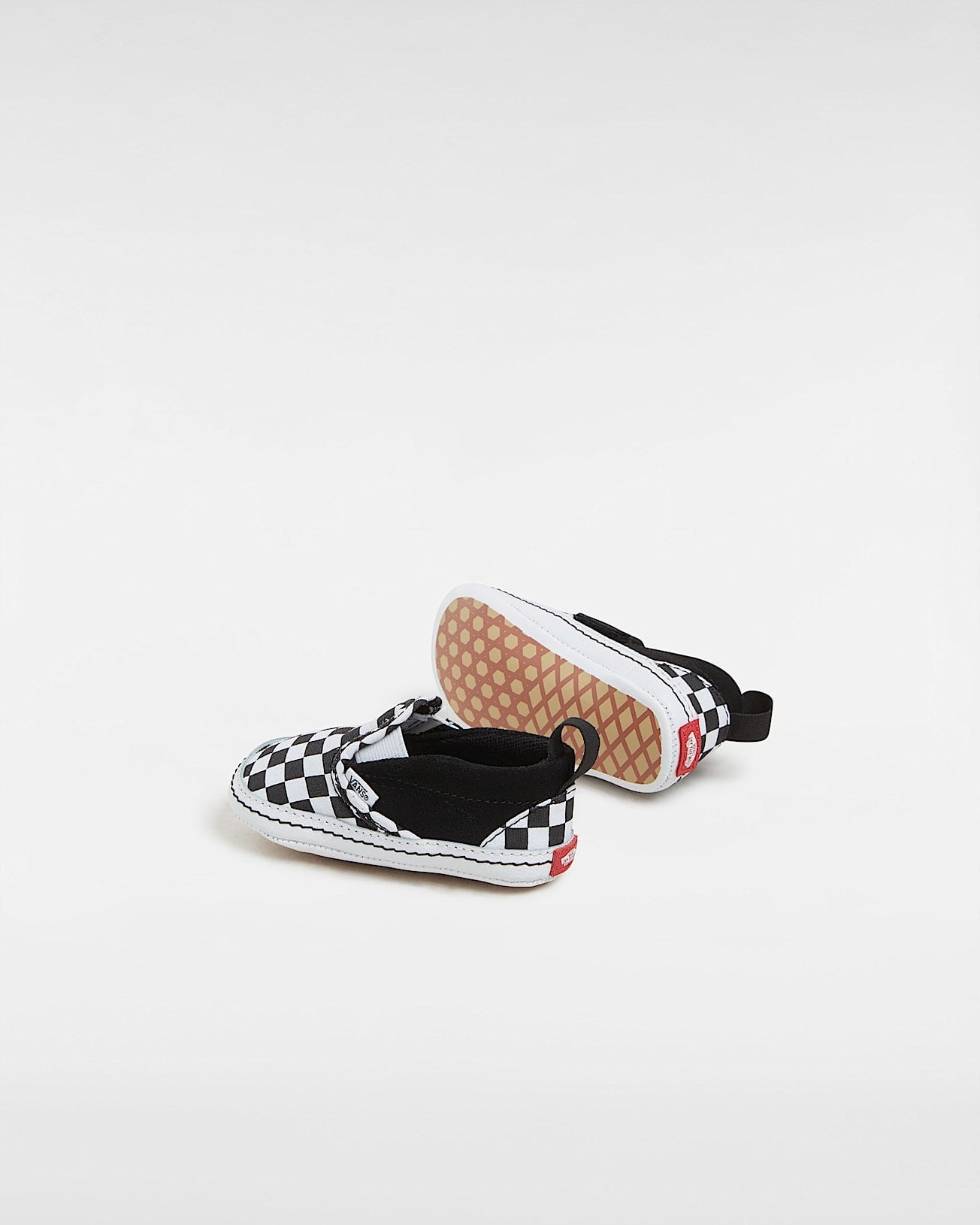 Vans Infant Slip-On Crib Shoes-Black/Checkerboard | Vans | Childrens Shoes