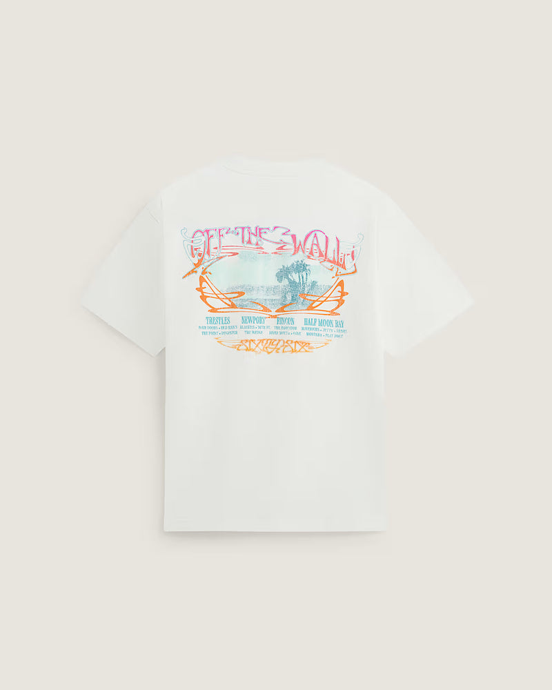 Vans Jetty Sets T-Shirt-Marshmallow | Vans | - Northshore Newquay - Surf/Skate Shop