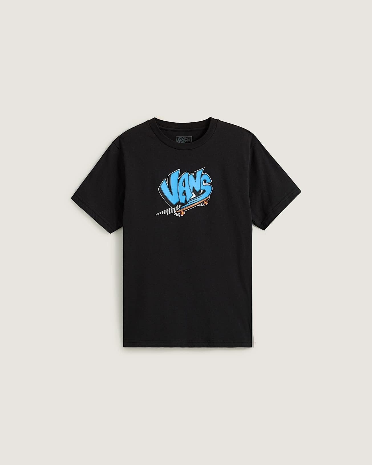 Kids Vans Sk8 T-Shirt -Black (Age 8-14) | Vans | T Shirt