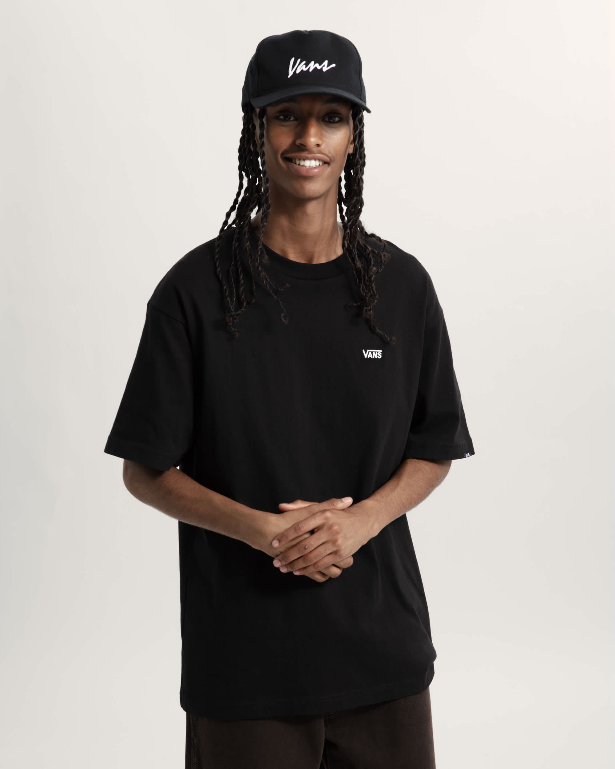 Vans LEFT CHEST II LOOSE SS - Black | Vans | Mens T-Shirts - Northshore Newquay - Surf/Skate Shop