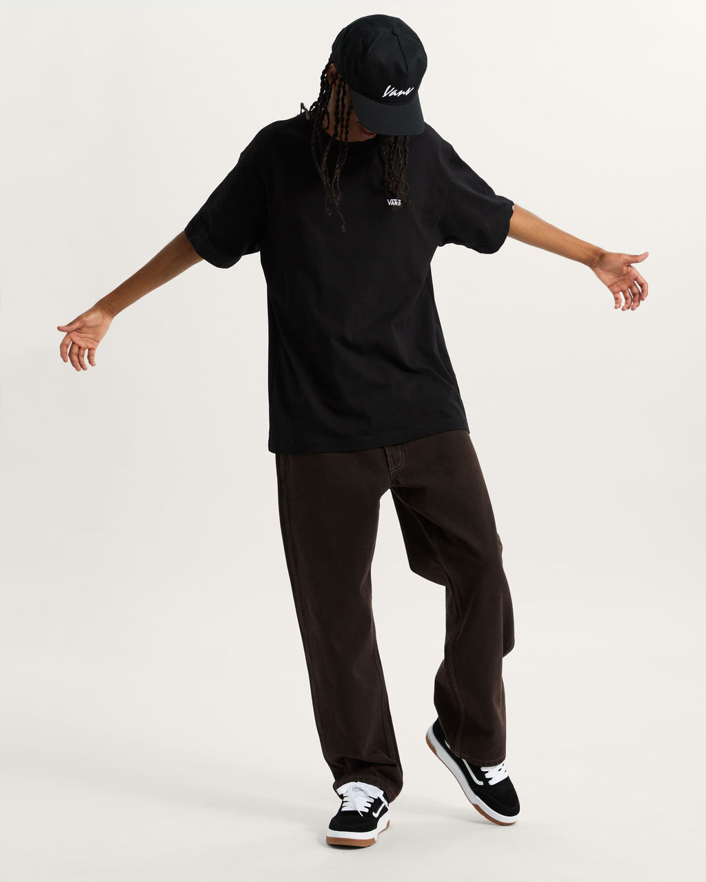 Vans LEFT CHEST II LOOSE SS - Black | Vans | Mens T-Shirts - Northshore Newquay - Surf/Skate Shop