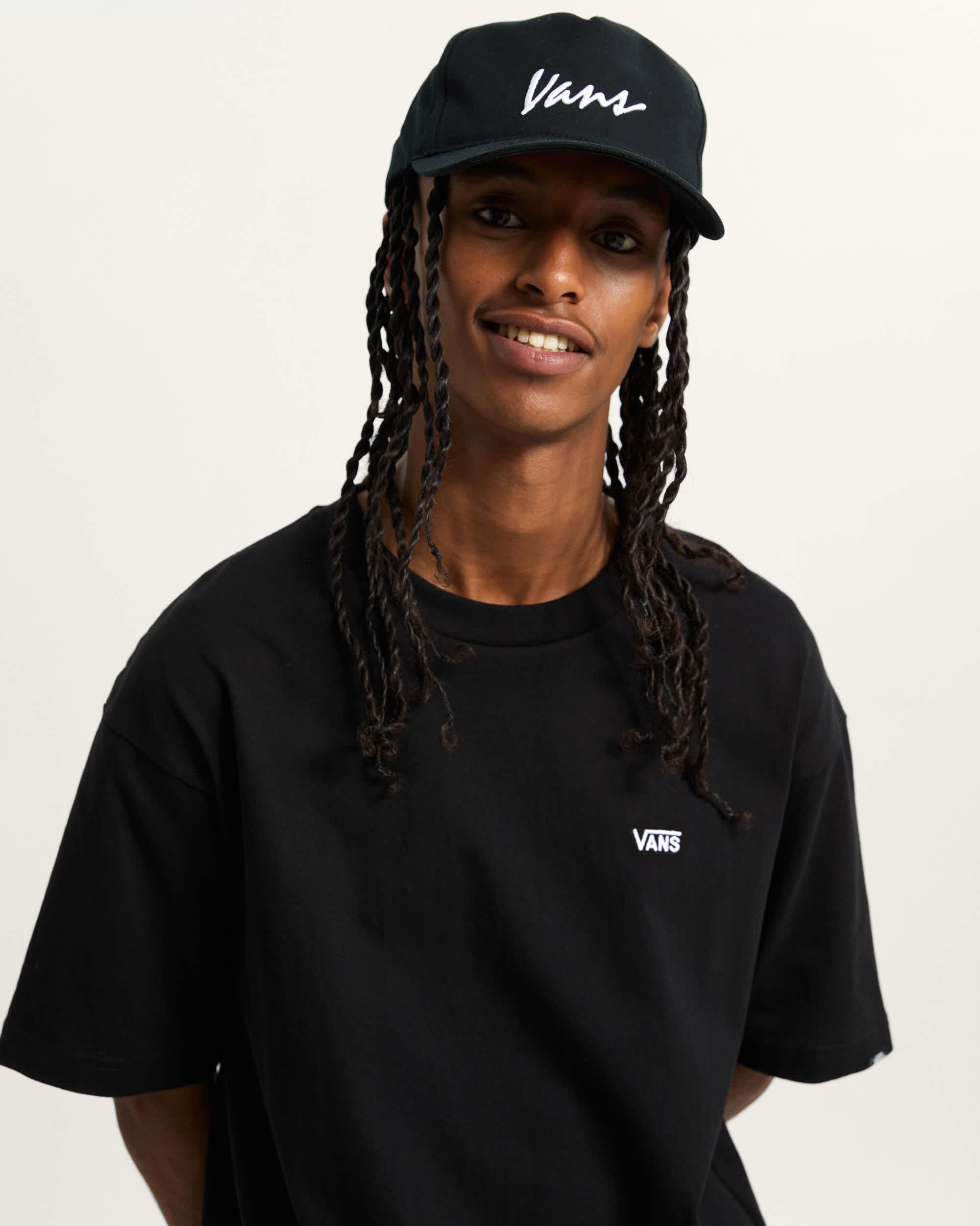 Vans LEFT CHEST II LOOSE SS - Black | Vans | Mens T-Shirts - Northshore Newquay - Surf/Skate Shop