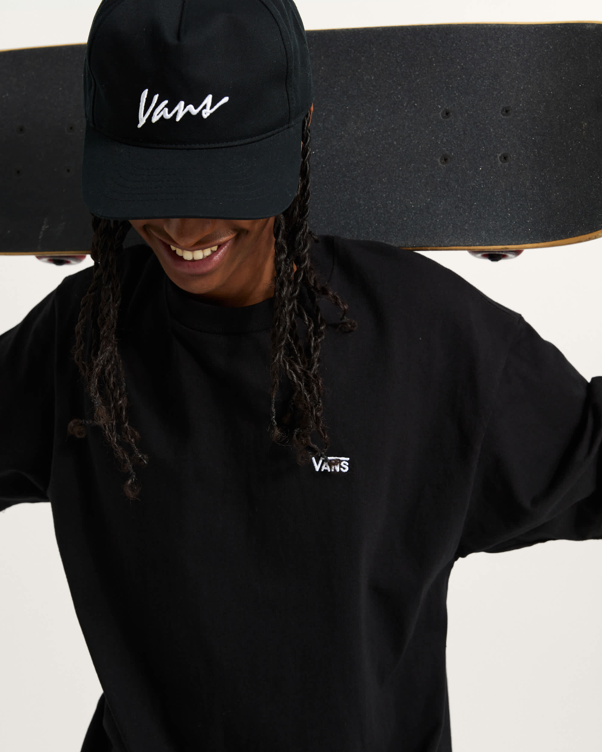 Vans LEFT CHEST II LOOSE SS - Black | Vans | Mens T-Shirts - Northshore Newquay - Surf/Skate Shop