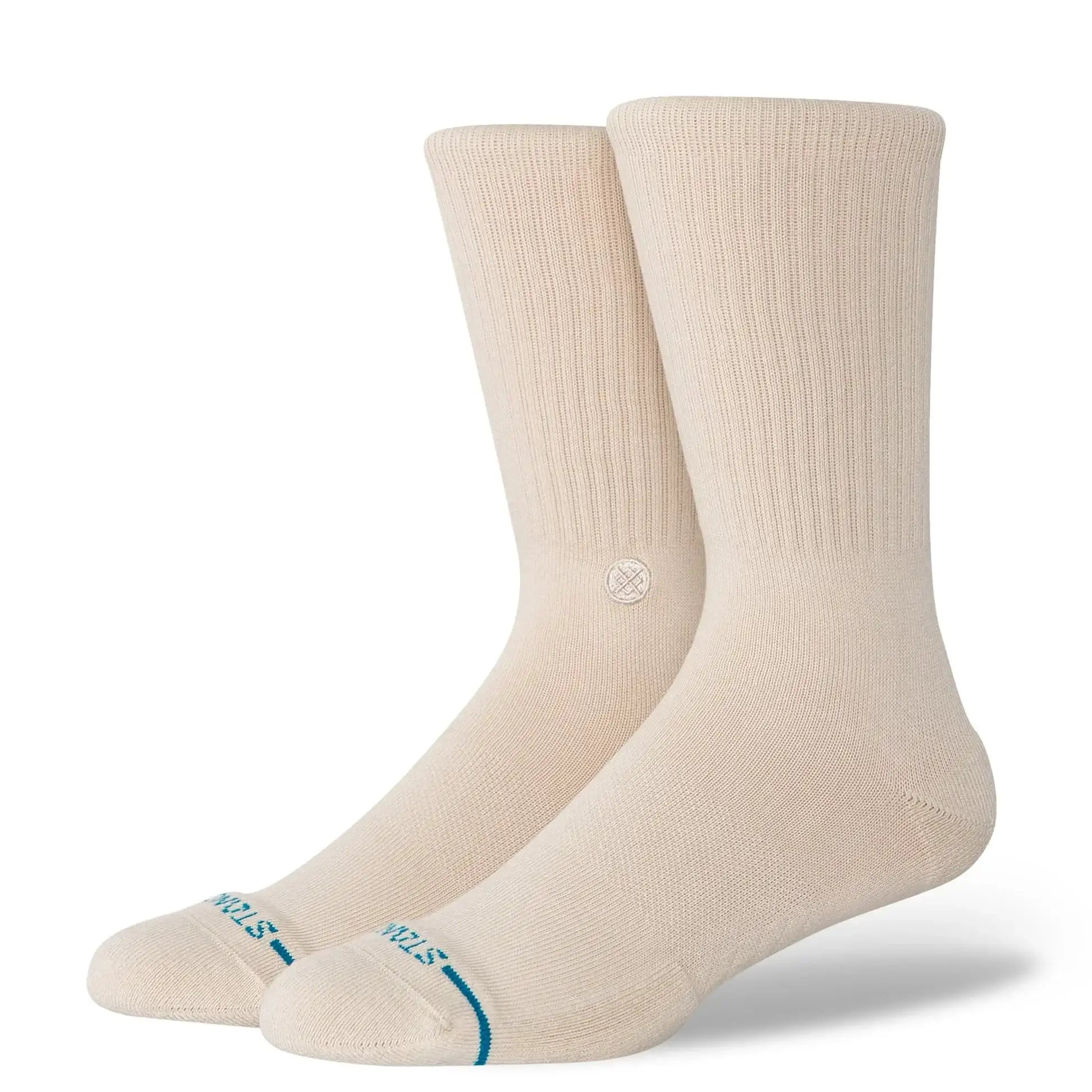 STANCE Icon Socks - Oatmeal | Stance | socks - Northshore Newquay - Surf/Skate Shop