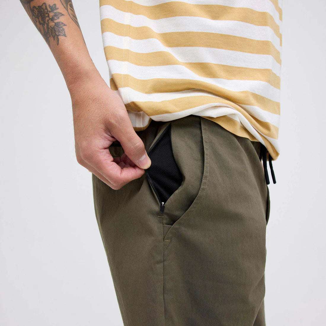 Stance Compound Chino Short-Olive | Stance | Shorts - Northshore Newquay - Surf/Skate Shop