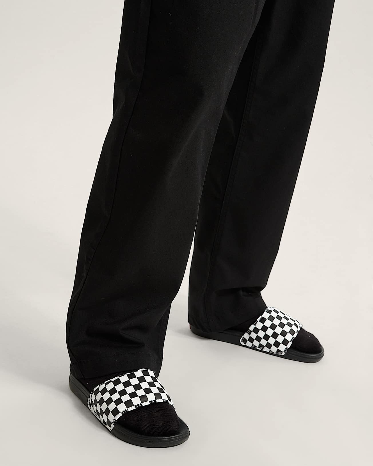 Vans La Costa Slide-On - BLACK (CHECKERBOARD) | Vans | Womens Action Sports Surf FTW - Northshore Newquay - Surf/Skate Shop