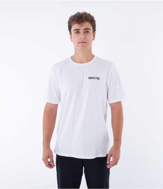 Hurley Everyday 4 Corners T-shirt-White | Hurley | T Shirt