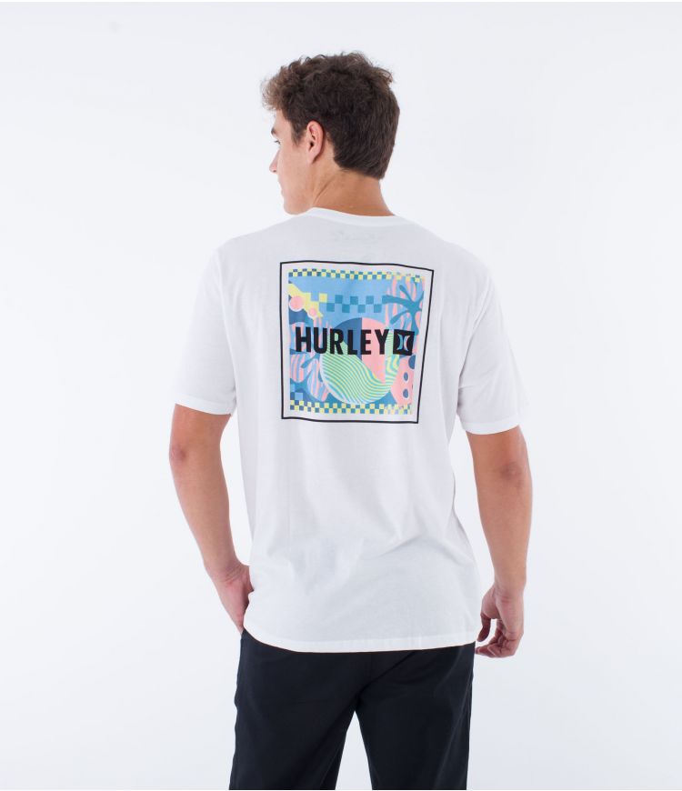 Hurley Everyday 4 Corners T-shirt-White | Hurley | T Shirt - Northshore Newquay - Surf/Skate