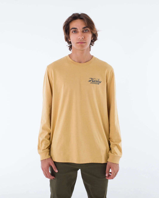 Hurley Everyday Built Long sleeve T-shirt-Pebble | Hurley | T Shirt