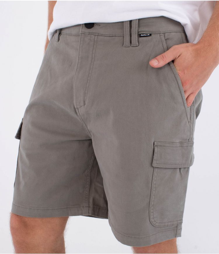 Hurley H20 Cargo Walkshorts-Great White 34 | Hurley | - Northshore Newquay - Surf/Skate Shop