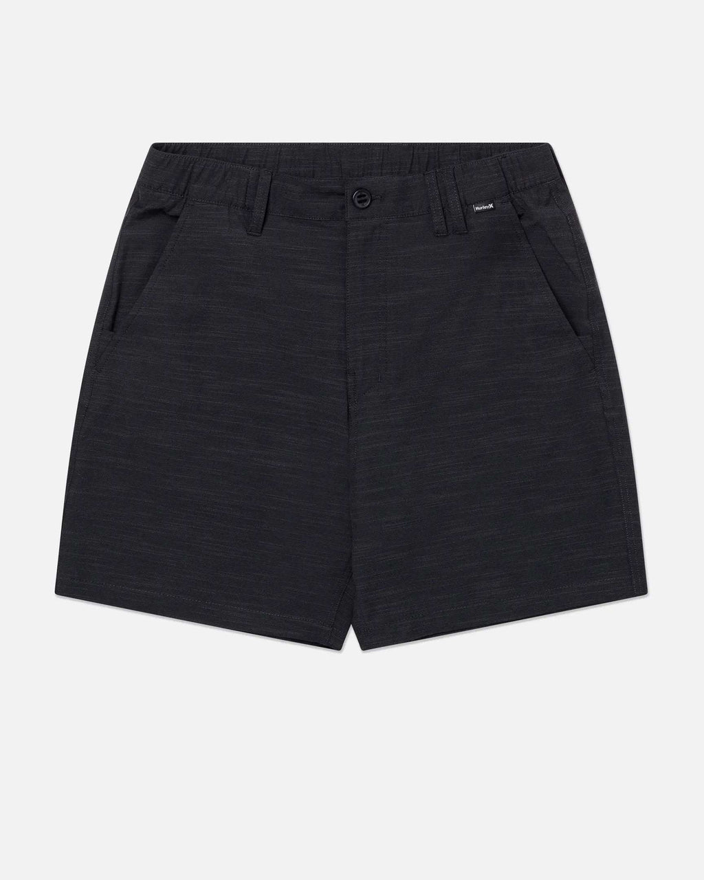 Hurley Phantom 18" Slub 3/4 waistband Shorts-Black | Hurley | Shorts - Northshore Newquay - Surf/Skate