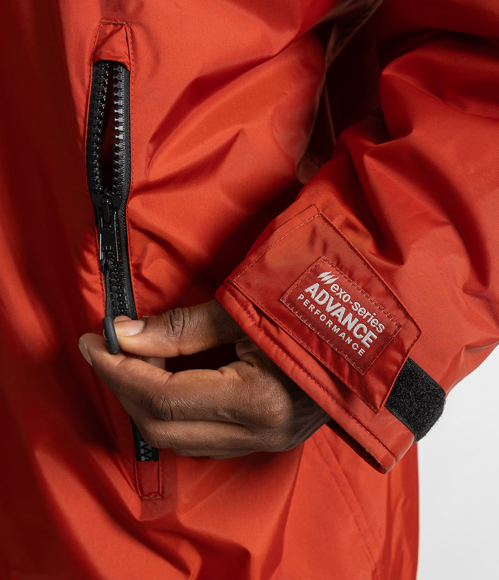 Dryrobe Advance Long Sleeve - Burnt Orange