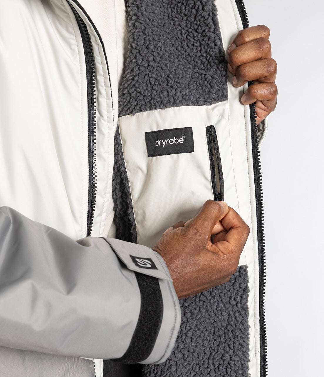 Dryrobe Advance Long Sleeve - Stone | Dryrobe | - Northshore Newquay - Surf/Skate Shop