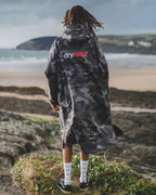 DryRobe V3 Adult Long Sleeve Black Camo / Black | Dryrobe | Dryrobe - Northshore Newquay - Surf/Skate
