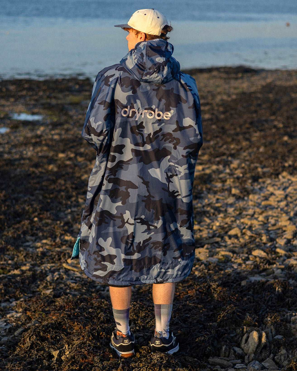 DryRobe V3 Adult Long Sleeve Blue Camo / Blue | Dryrobe | Dryrobe