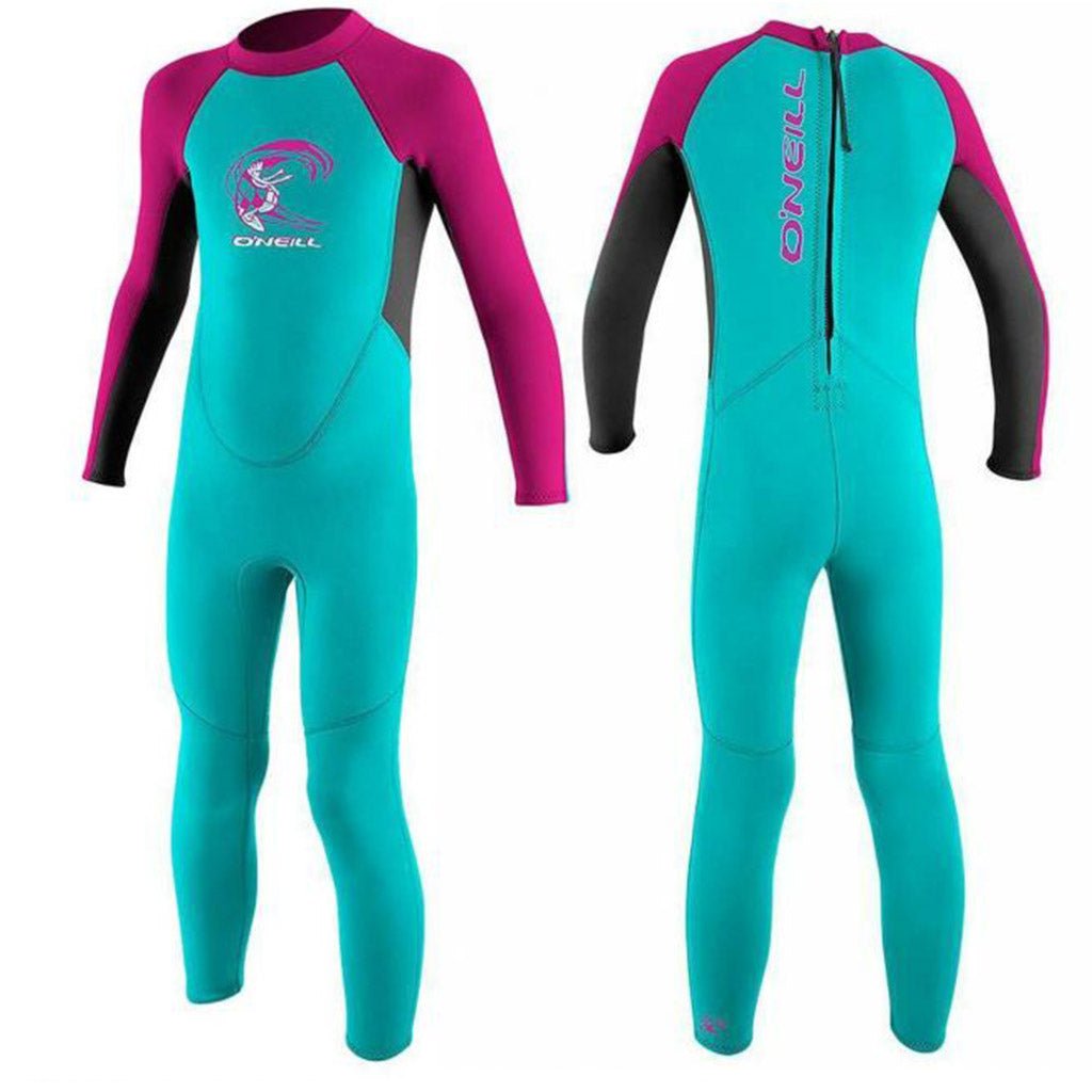 O’NEILL TODDLER REACTOR 2MM BACK ZIP FULL WETSUIT (Light Aqua) | O’neill | Summer Wetsuit - Northshore Newquay - Surf/Skate