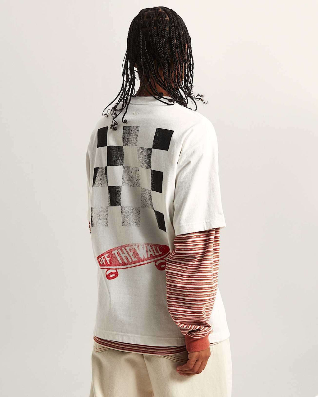 Vans Full Deck SS Tshirt - EGRET | Vans | Mens T-Shirts - Northshore Newquay - Surf/Skate Shop