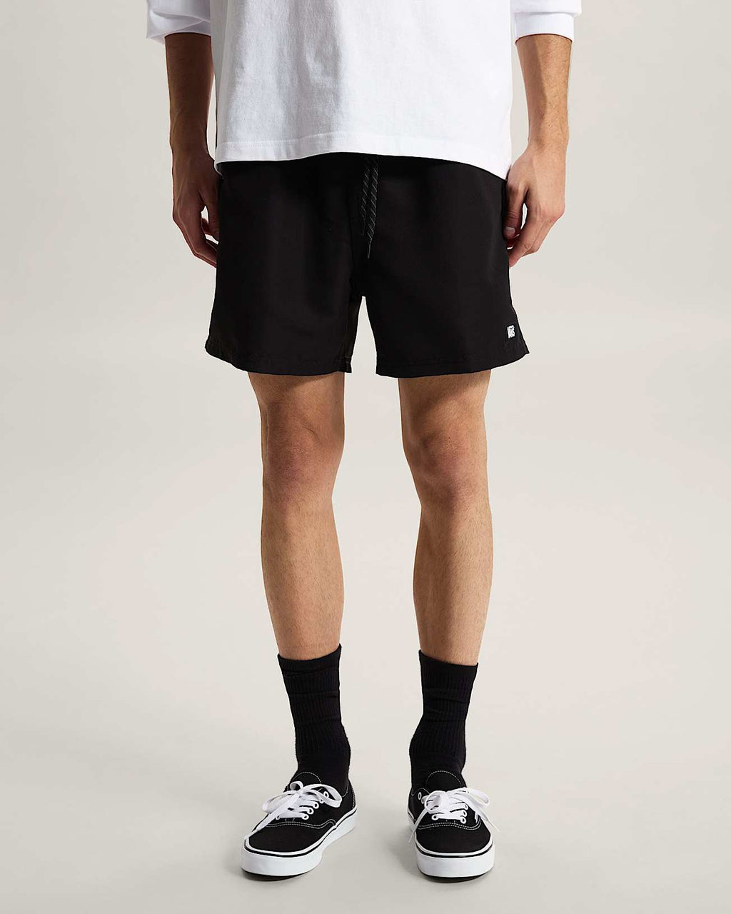 Vans Primary II Elastic Boar - Black | Vans | Mens Shorts - Northshore Newquay - Surf/Skate Shop