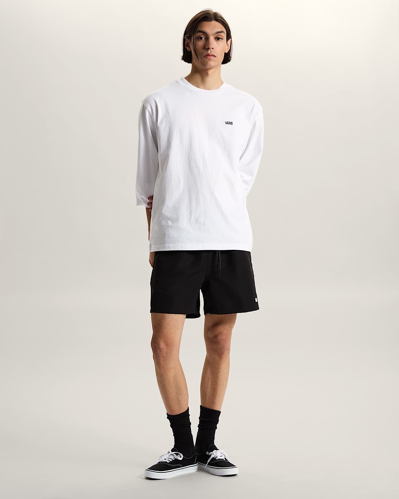 Vans Primary II Elastic Boar - Black | Vans | Mens Shorts - Northshore Newquay - Surf/Skate Shop
