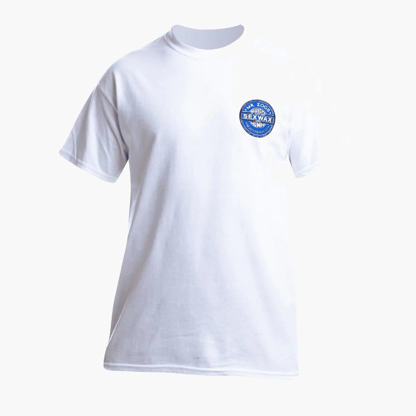 Mr Zogs Sex Wax T-shirt-White Blue | Mr Zogs Sex Wax |