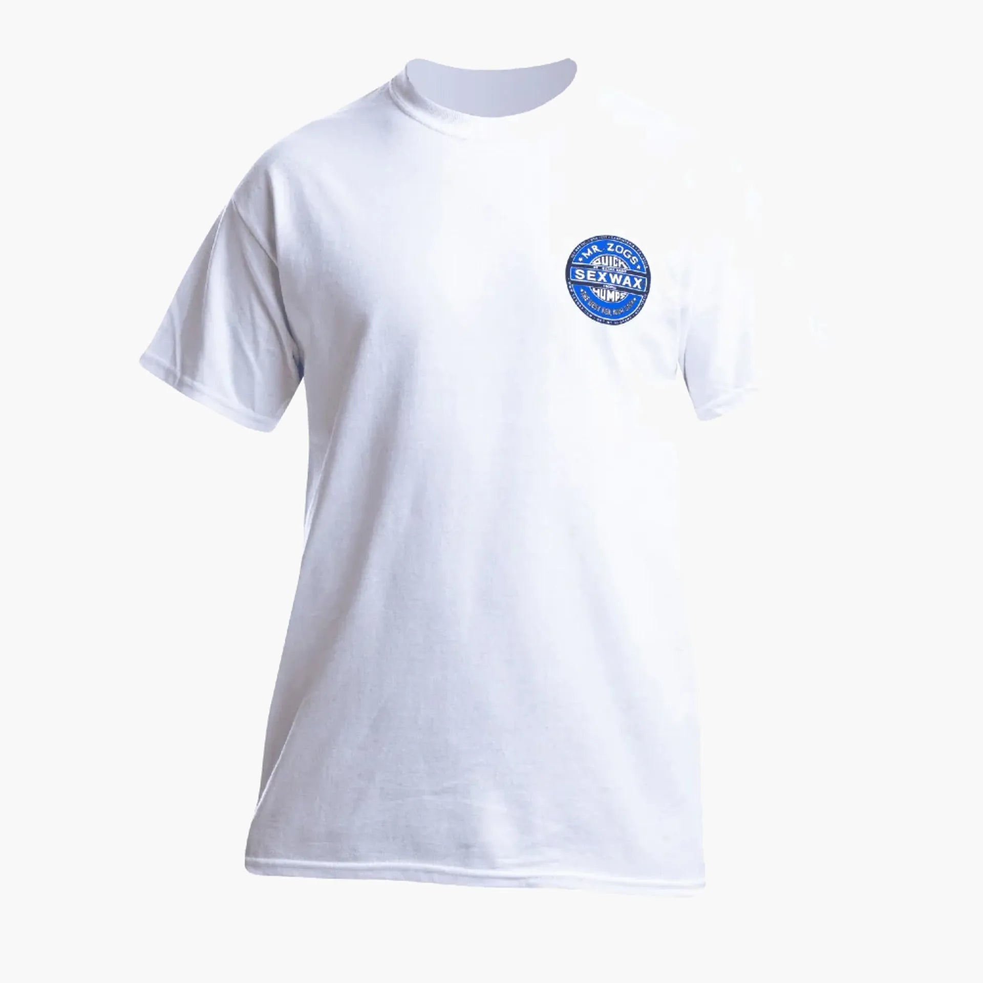 Mr Zogs Sex Wax T-shirt-White Blue | Mr Zogs Sex Wax |