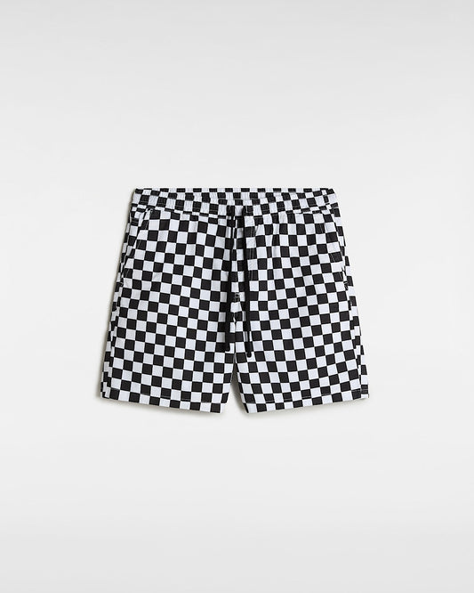 Vans Range Relax Elastic Shorts-Black/White