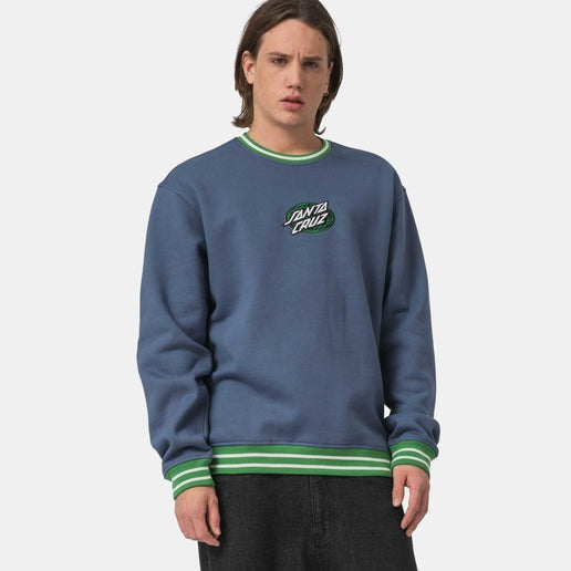 Santa Cruz Global Oval Dot Crew-Heritage Blue | Santa Cruz |