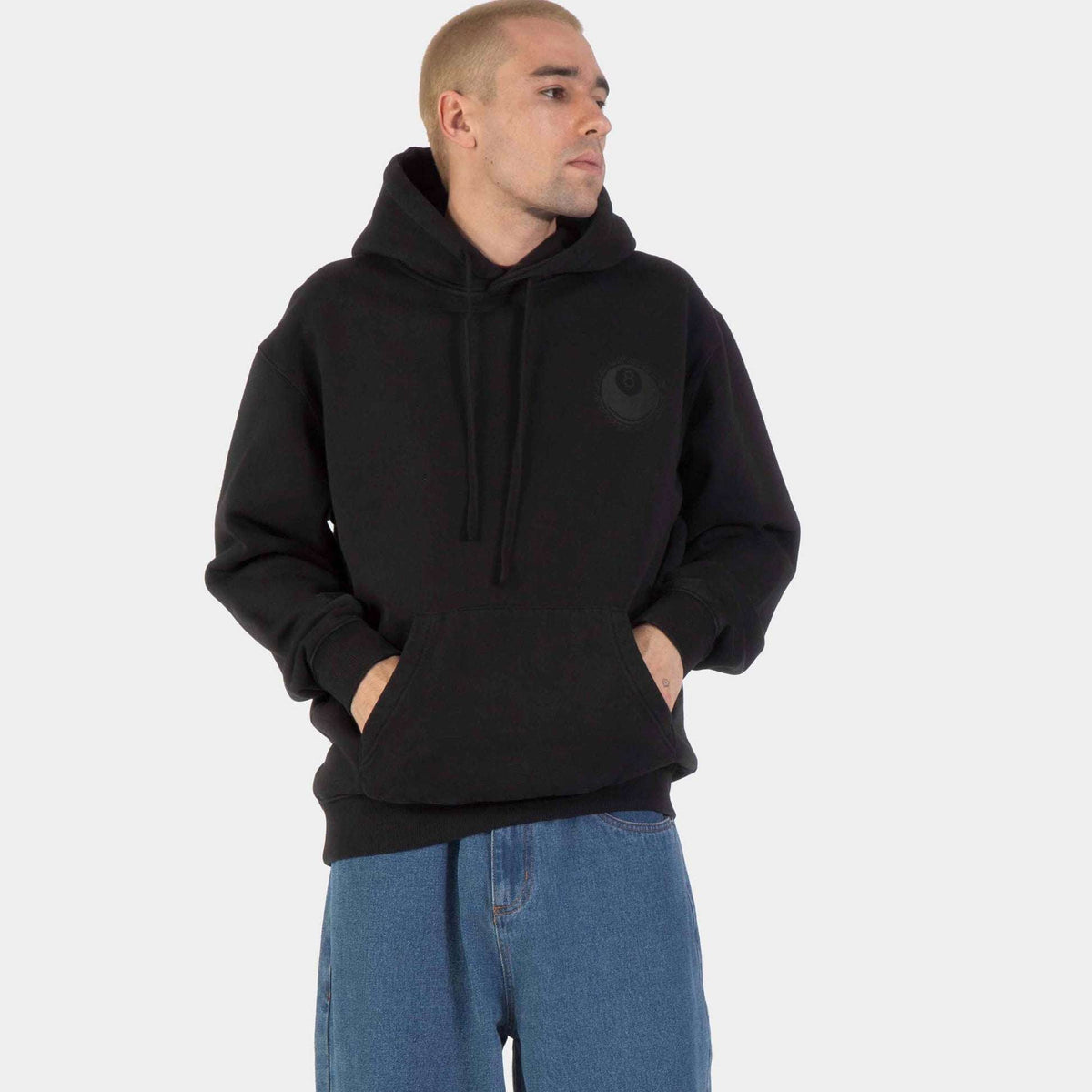 Santa Cruz Winkowski Hachi Ball Hood-Black | Santa Cruz | - Northshore Newquay - Surf/Skate Shop
