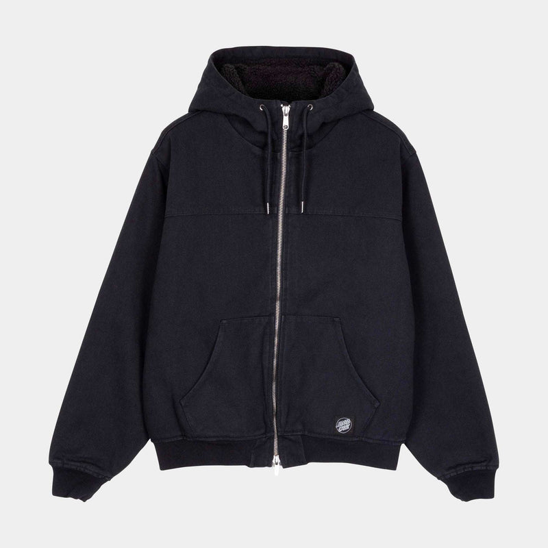 Santa Cruz Ember jacket-Black Wash | Santa Cruz | - Northshore Newquay - Surf/Skate Shop
