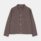 Santa Cruz Rail Road Jacket-Brown Hickory Stripe | Santa Cruz |