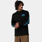 Santa Cruz Mono Vertigo Dot Long sleeve T-Shirt-Black | Santa Cruz | - Northshore Newquay - Surf/Skate Shop