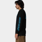 Santa Cruz Mono Vertigo Dot Long sleeve T-Shirt-Black | Santa Cruz | - Northshore Newquay - Surf/Skate Shop