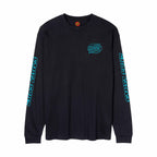 Santa Cruz Mono Vertigo Dot Long sleeve T-Shirt-Black | Santa Cruz | - Northshore Newquay - Surf/Skate Shop