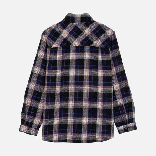 Santa Cruz Apex shirt-Navy Check | Santa Cruz | - Northshore Newquay - Surf/Skate