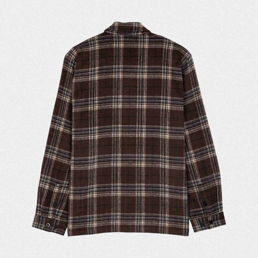 Santa Cruz Lodge shirt-Chestnut Check | Santa Cruz | - Northshore Newquay - Surf/Skate