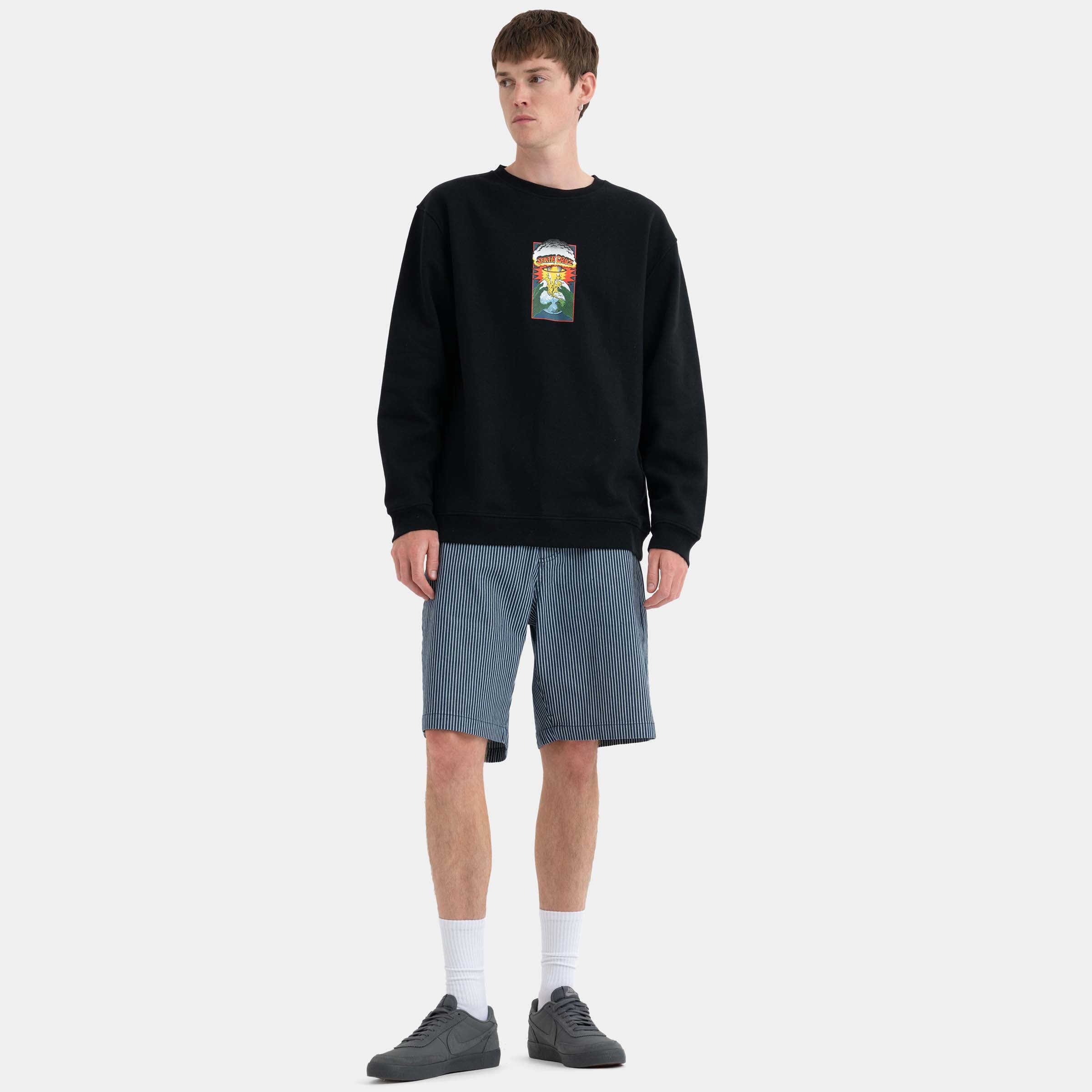 Santa Cruz Kendall EOTW Crew-Black | Santa Cruz | - Northshore Newquay - Surf/Skate Shop