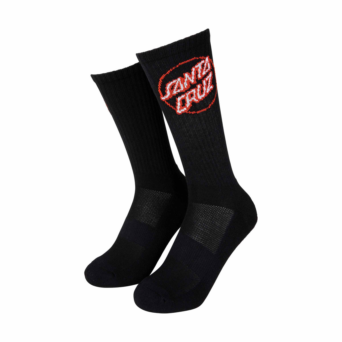 Santa Cruz Partial Dot Socks-Black | Santa cruz | - Northshore Newquay - Surf/Skate Shop