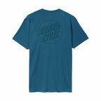 Santa Cruz Tonal Opus Dot Stripe T-Shirt-Dark Teal | Santa Cruz | - Northshore Newquay - Surf/Skate Shop