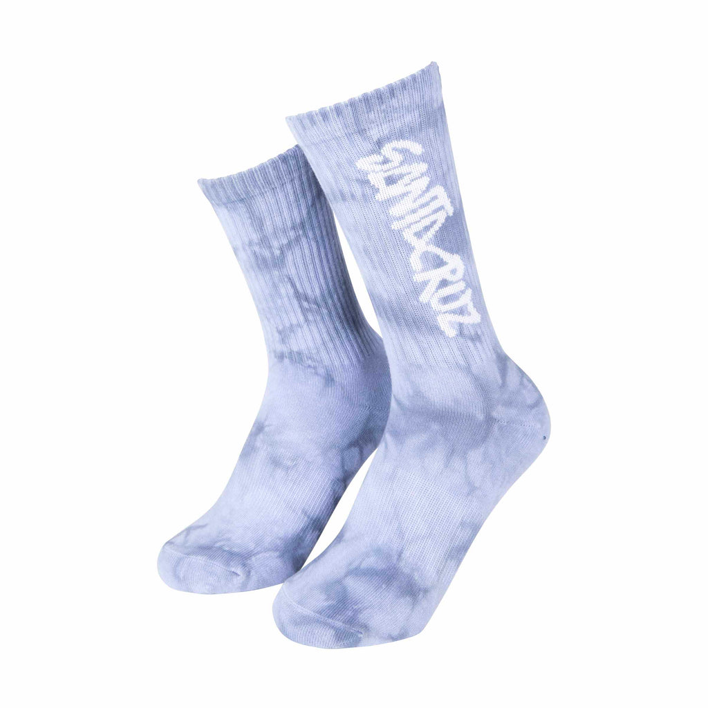 Santa Cruz Women's Dizzy Strip Socks(2 Pack) Pink Lavander/Acid Cloud | Santa Cruz | - Northshore Newquay - Surf/Skate Shop