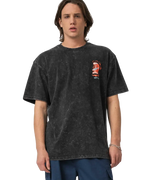 Santa Cruz VTG Screaming Connect Tshirt-Black Acid Wash | Santa Cruz | T Shirt - Northshore Newquay - Surf/Skate Shop
