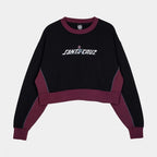 Santa Cruz Flourish Strip Crew-Black | Santa Cruz |