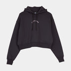Santa Cruz Women's Chrome Flower Stack Hoody-Black Wash