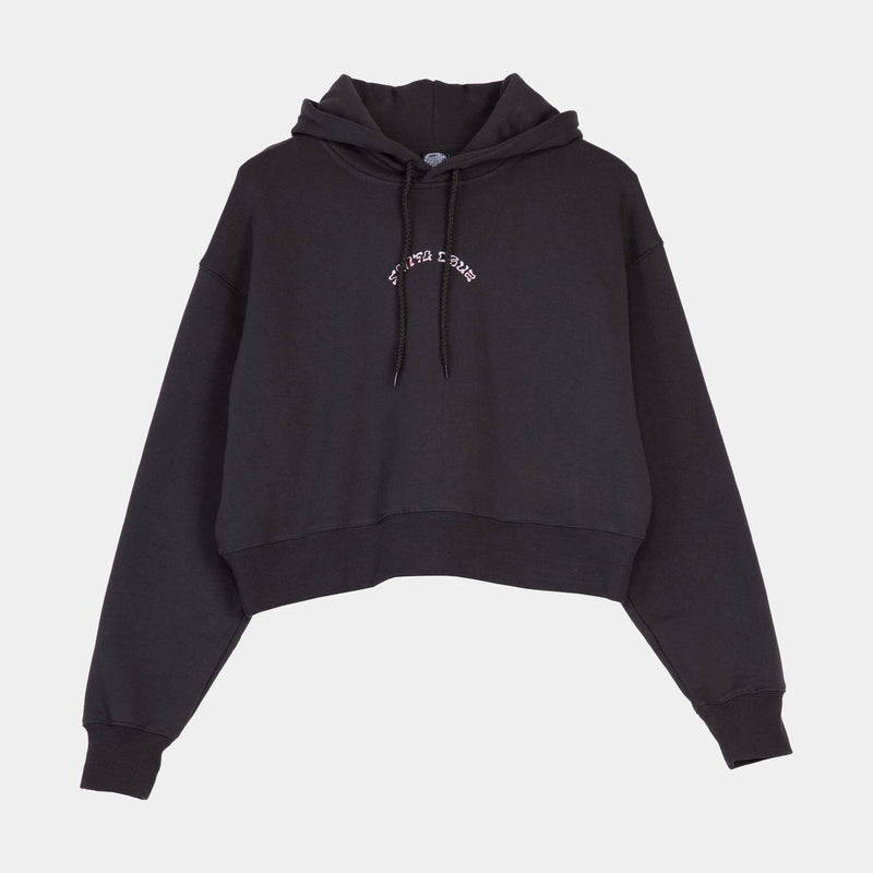 Santa Cruz Women's Chrome Flower Stack Hoody-Black Wash | Santa Cruz | - Northshore Newquay - Surf/Skate Shop