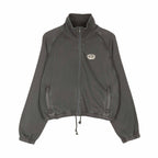 Santa Cruz Women's Groovy Stack Track Top-Grey Wash UK14 | Santa Cruz | - Northshore Newquay - Surf/Skate Shop