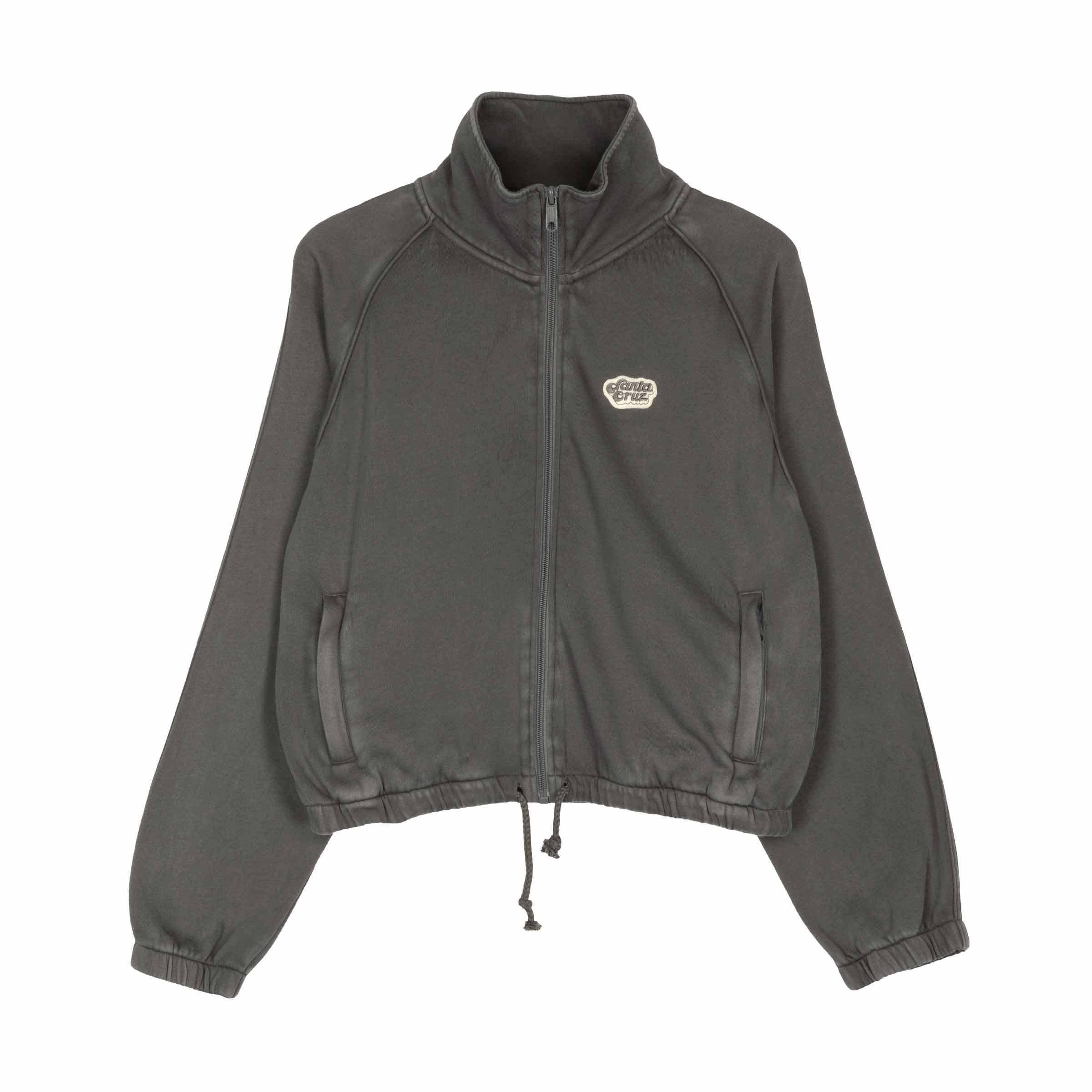 Santa Cruz Women's Groovy Stack Track Top-Grey Wash UK14 | Santa Cruz | - Northshore Newquay - Surf/Skate Shop